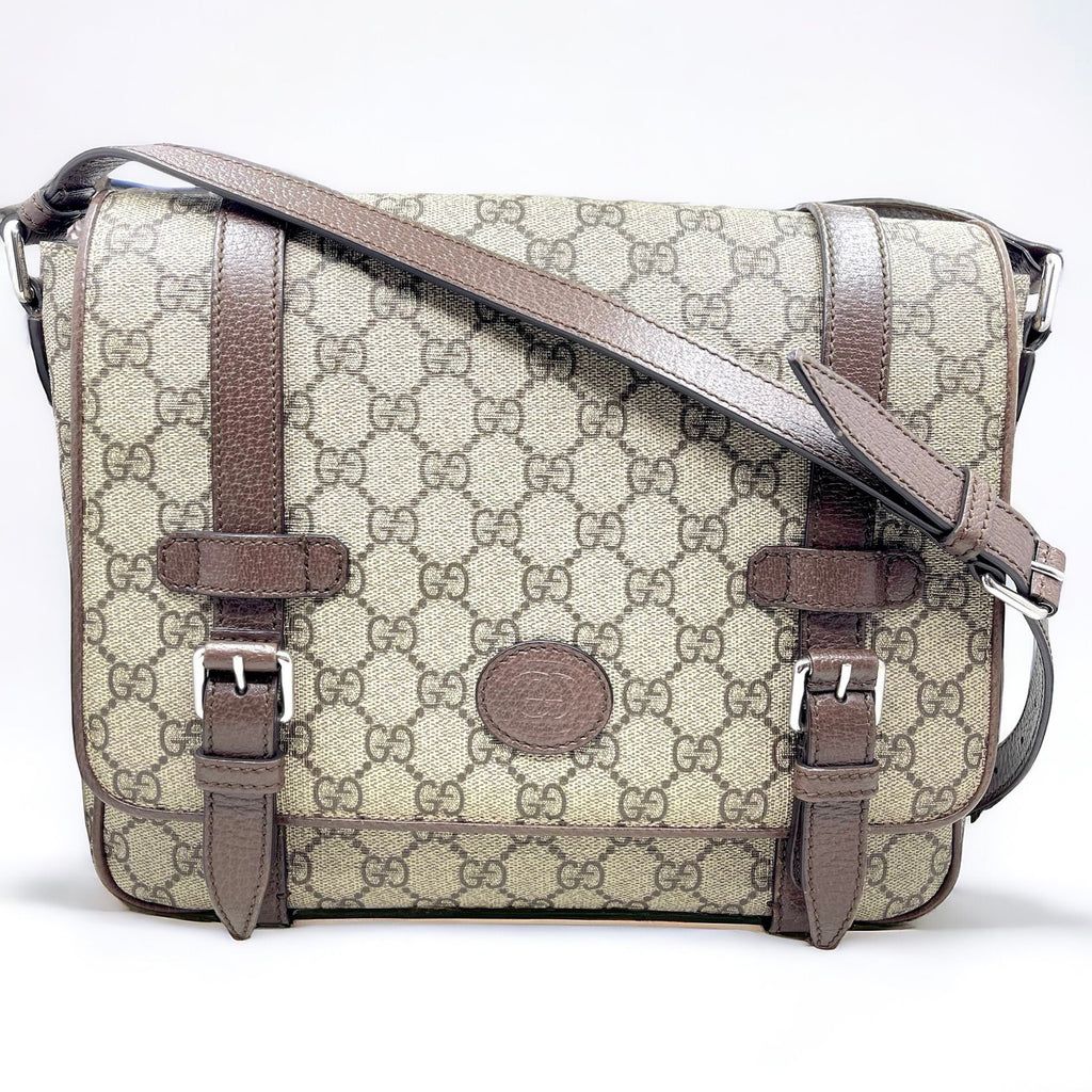 Sac Gucci GG Supreme Messenger Bag + Facture & Boîte