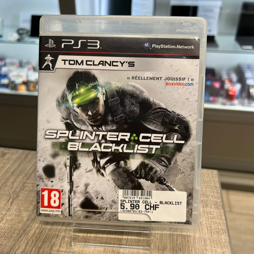 Jeu PS3 - Splinter cell blacklist