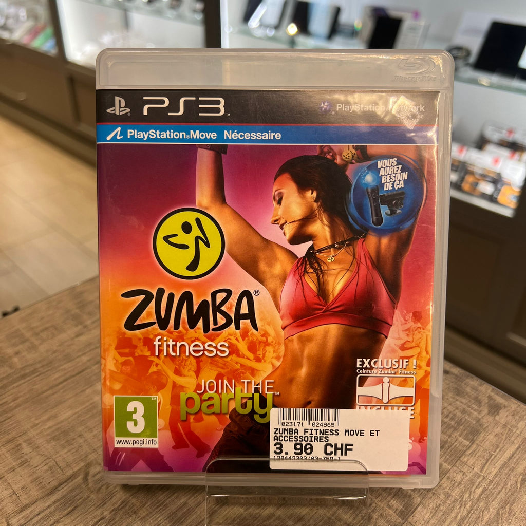 Jeu PS3 - Zumba fitness move et accessoires