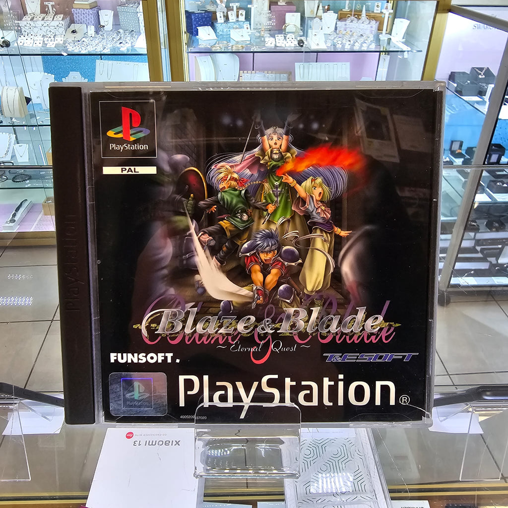 Jeu PS1 - Blaze & Blade Eternal Quest - version pal