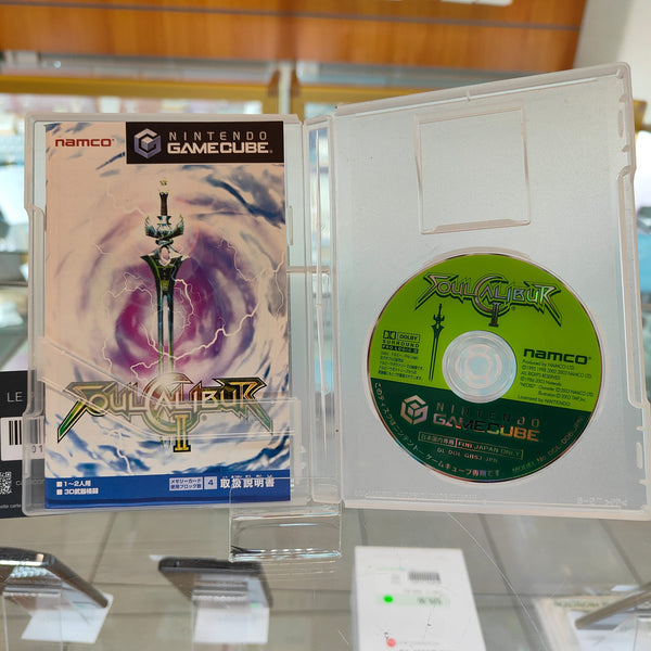 Jeu Soulcalibur 2 Complet Pour Nintendo GameCube Version Japonaise - Bon état