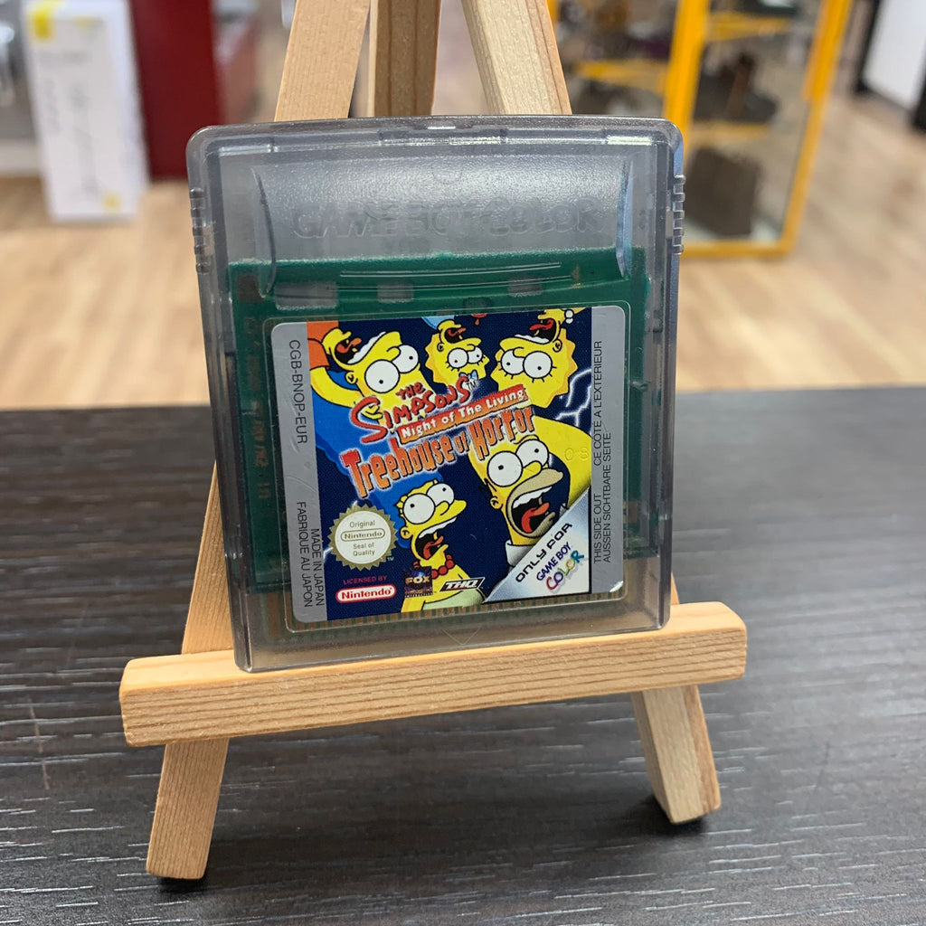 Jeux Nintendo Gameboy color- The Simpsons Night of the Living