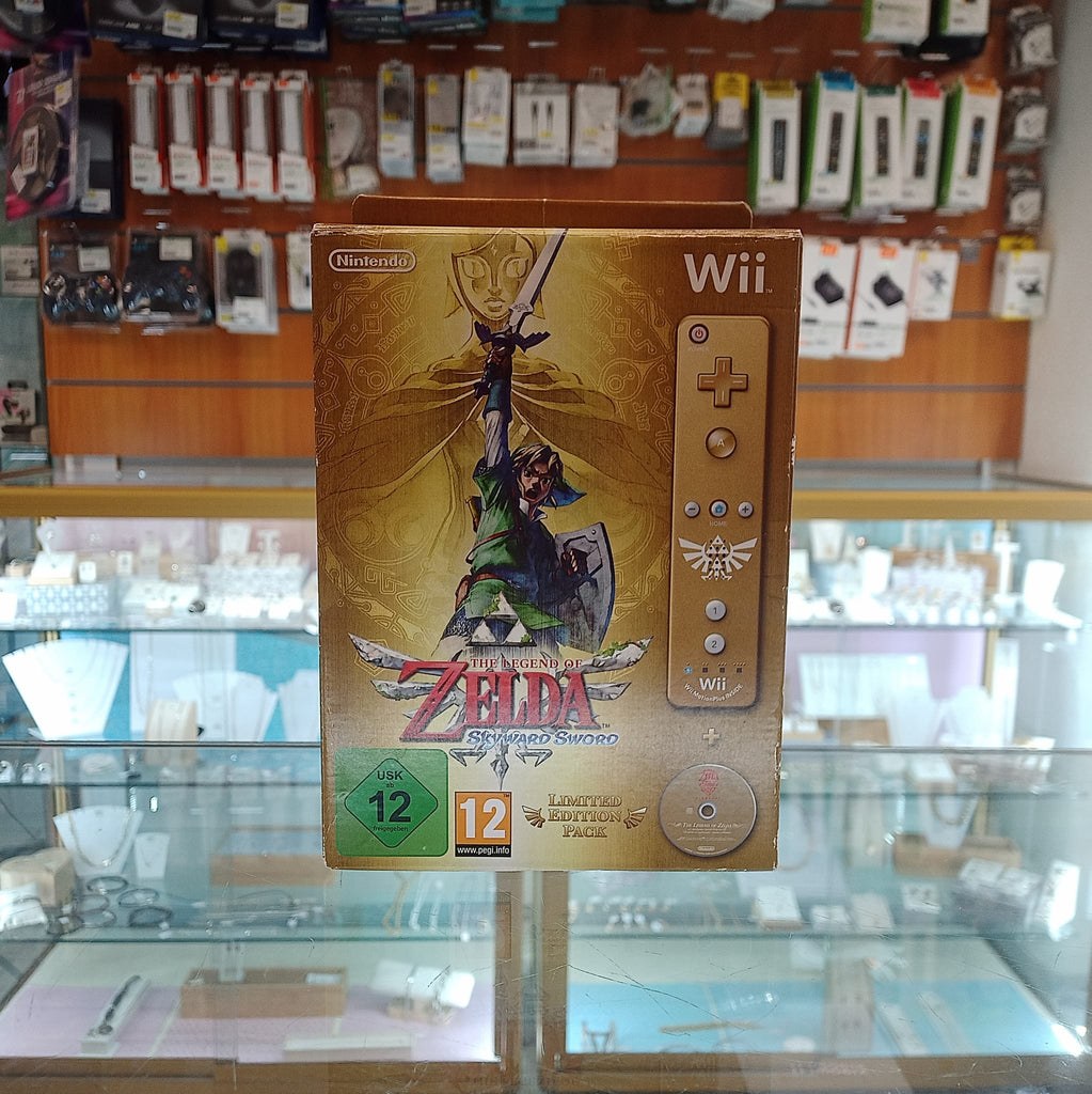 Jeu Nintendo Wii avec manette - The Legend Of Zelda Skyward Sword - Complet,