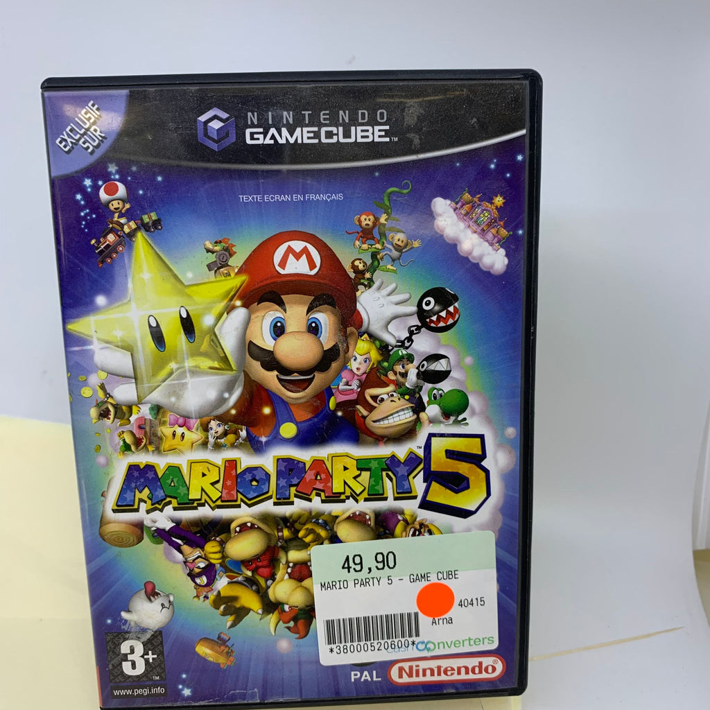 Jeu gamecube Mario party 5