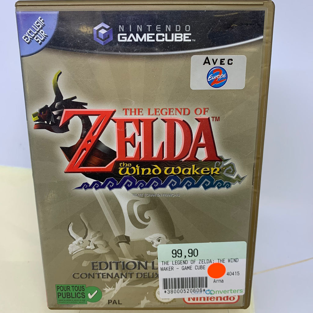 Jeu gamecube The legend of Zelda The windwaker