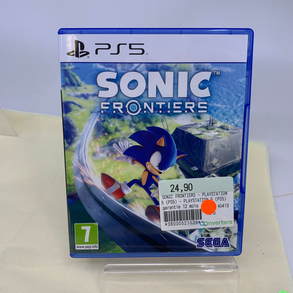 Jeu ps5  Sonic frontiers