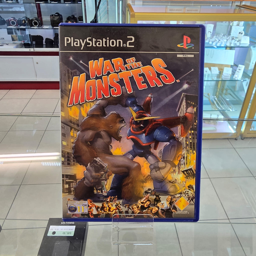 Jeu PS2 - War of the Monsters, version pal
