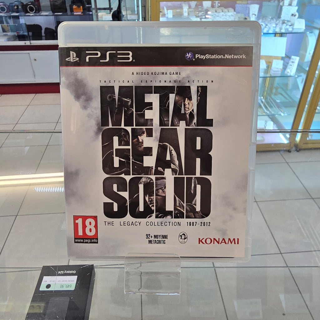 Jeu PS3 - Metal Gear Solid The Legacy Collection, version pal