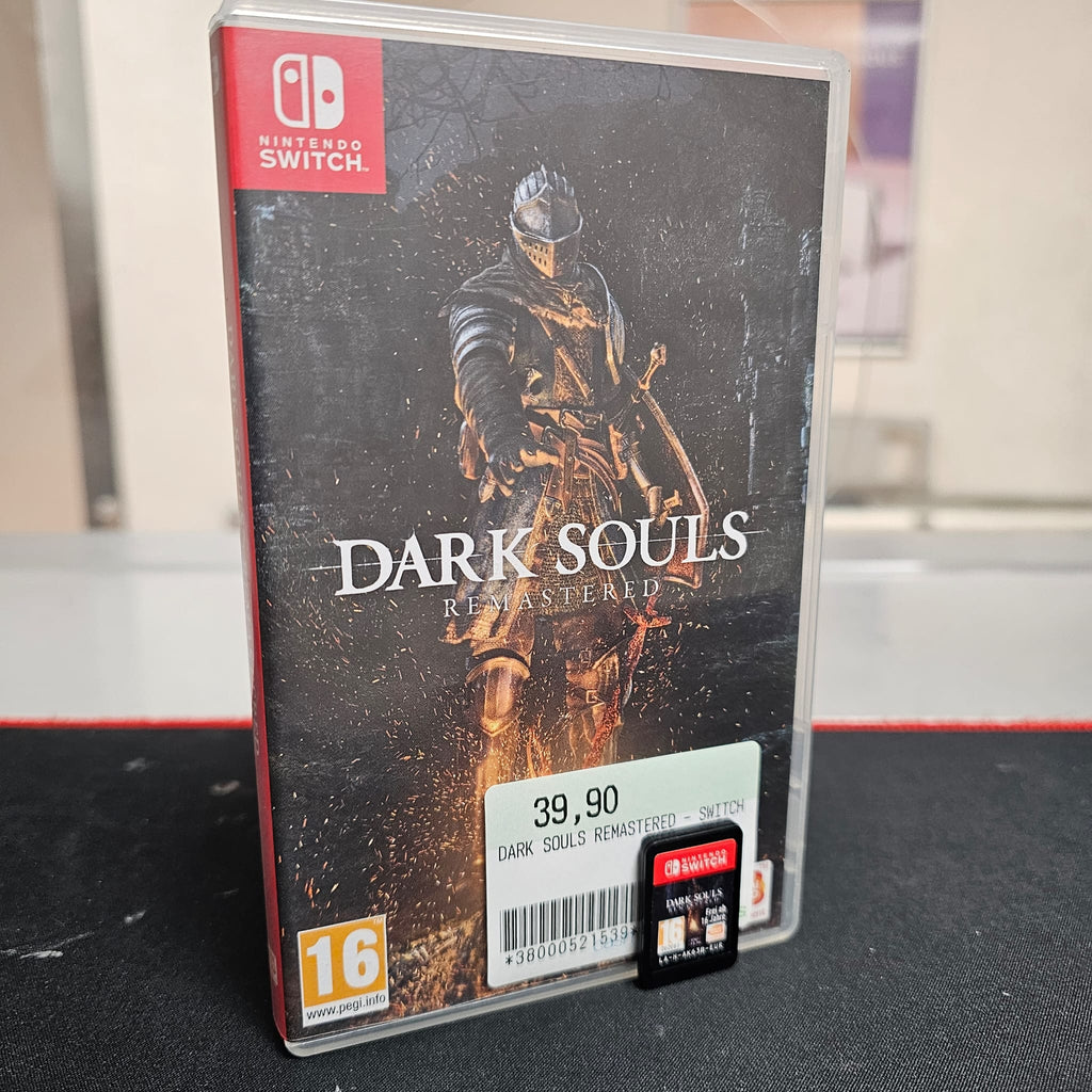 Jeux switch  Dark souls remastered