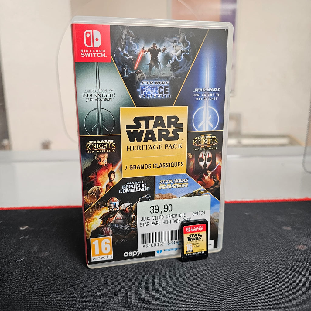Jeux switch - Star wars héritage pack