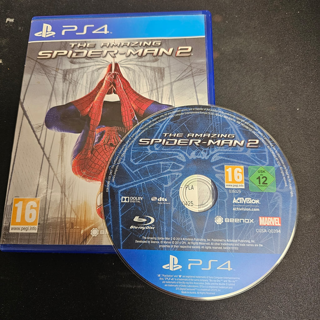 Jeux ps4 The amazing spider man 2