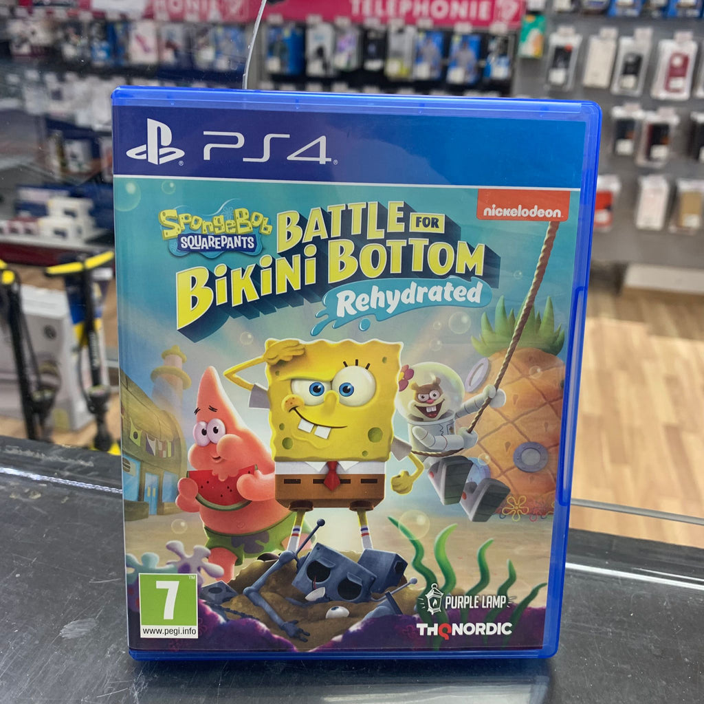 Jeux PS4 - Bob l’éponge Battle for Bikini Bottom,