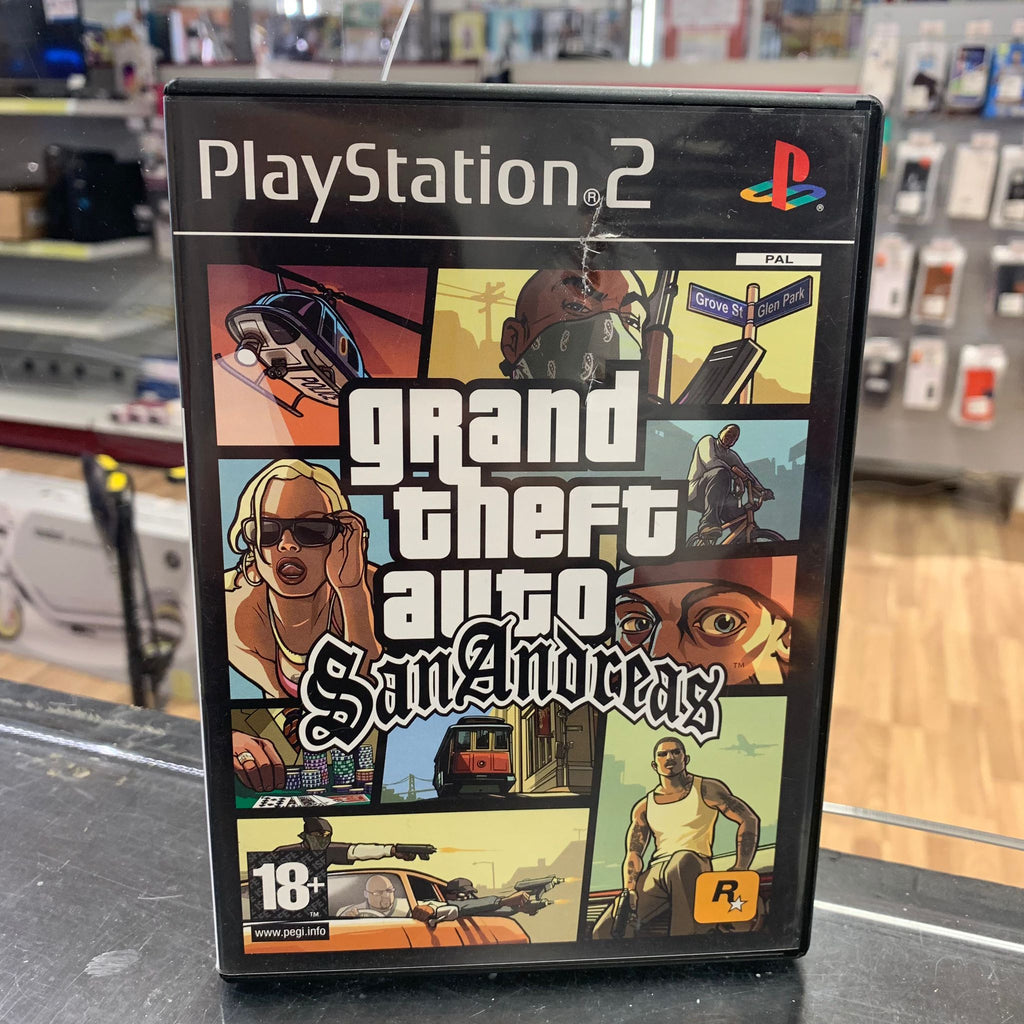 Jeux PS2 - GTA San Andreas