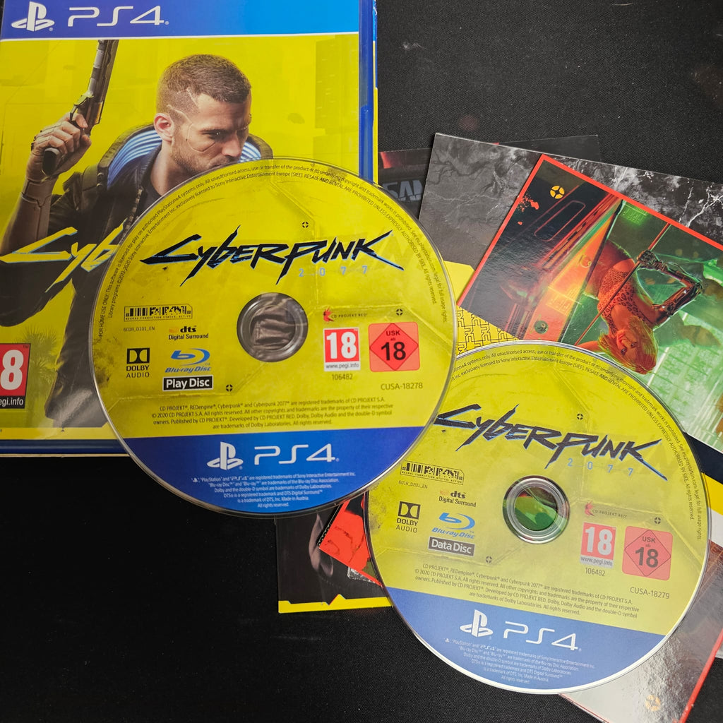 Jeux ps4  Cyberpunk 2077