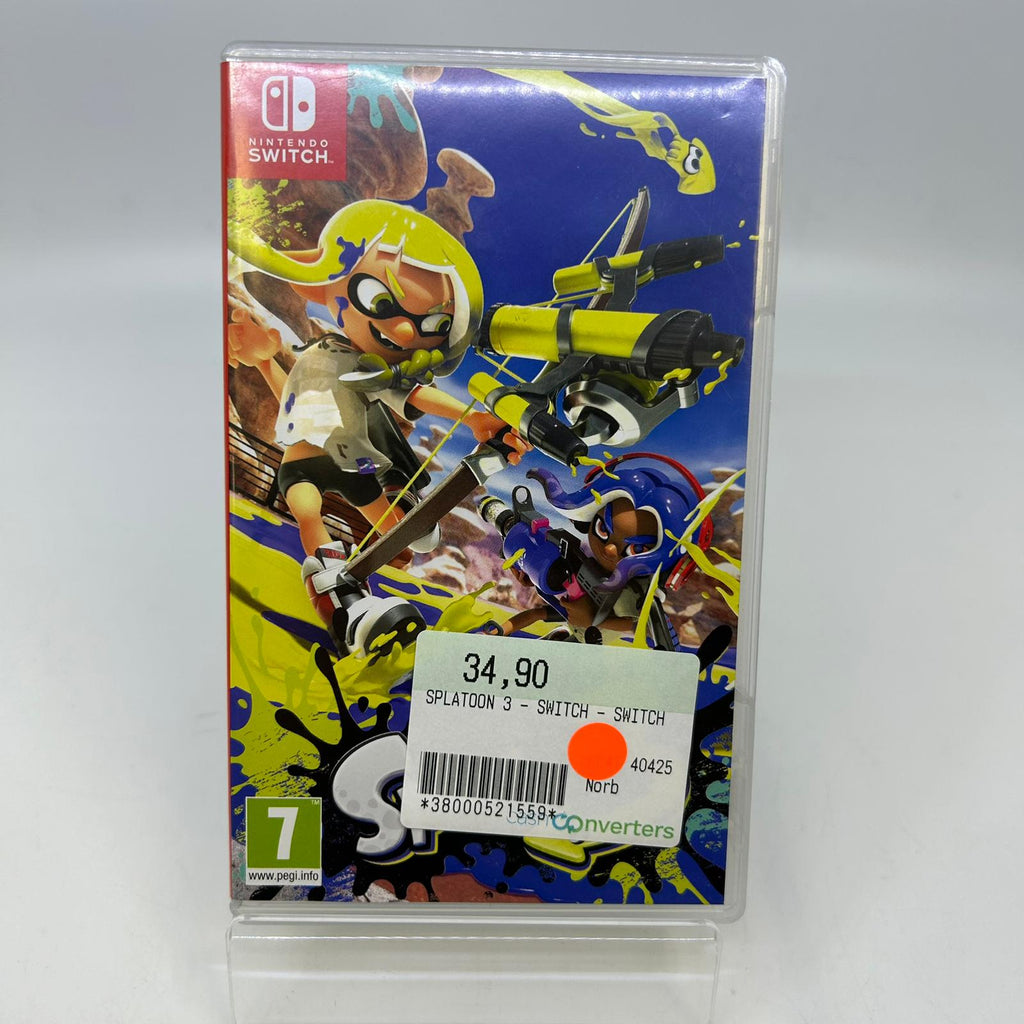 Jeu Nintendo Switch  Splatoon 3