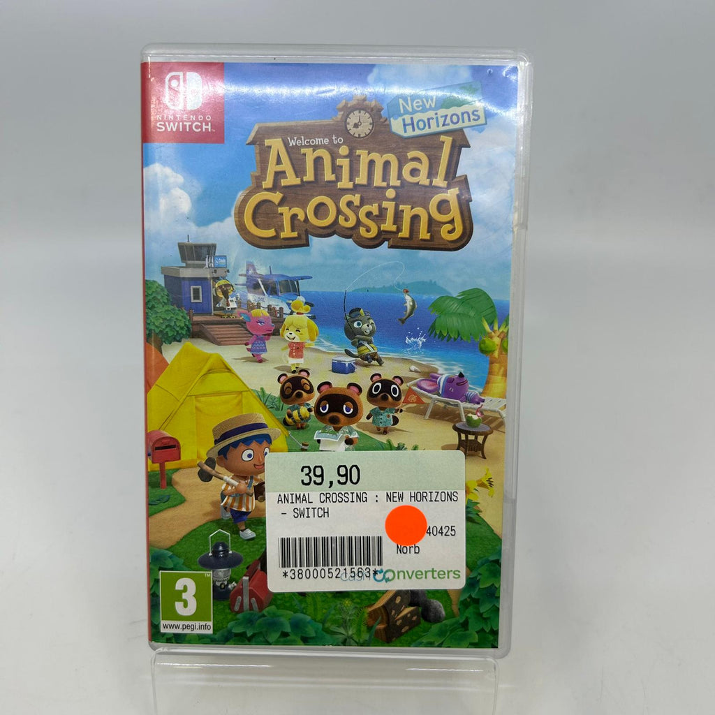 Jeu Nintendo Switch  Animal Crossing:  New Horizons