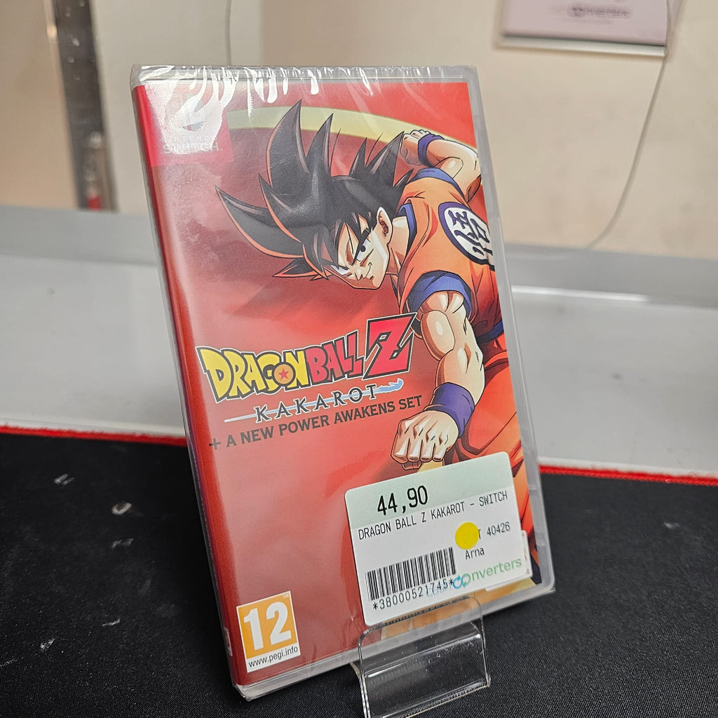 Jeux switch  Dbz  kakarot + a new power awakens set - NEUF
