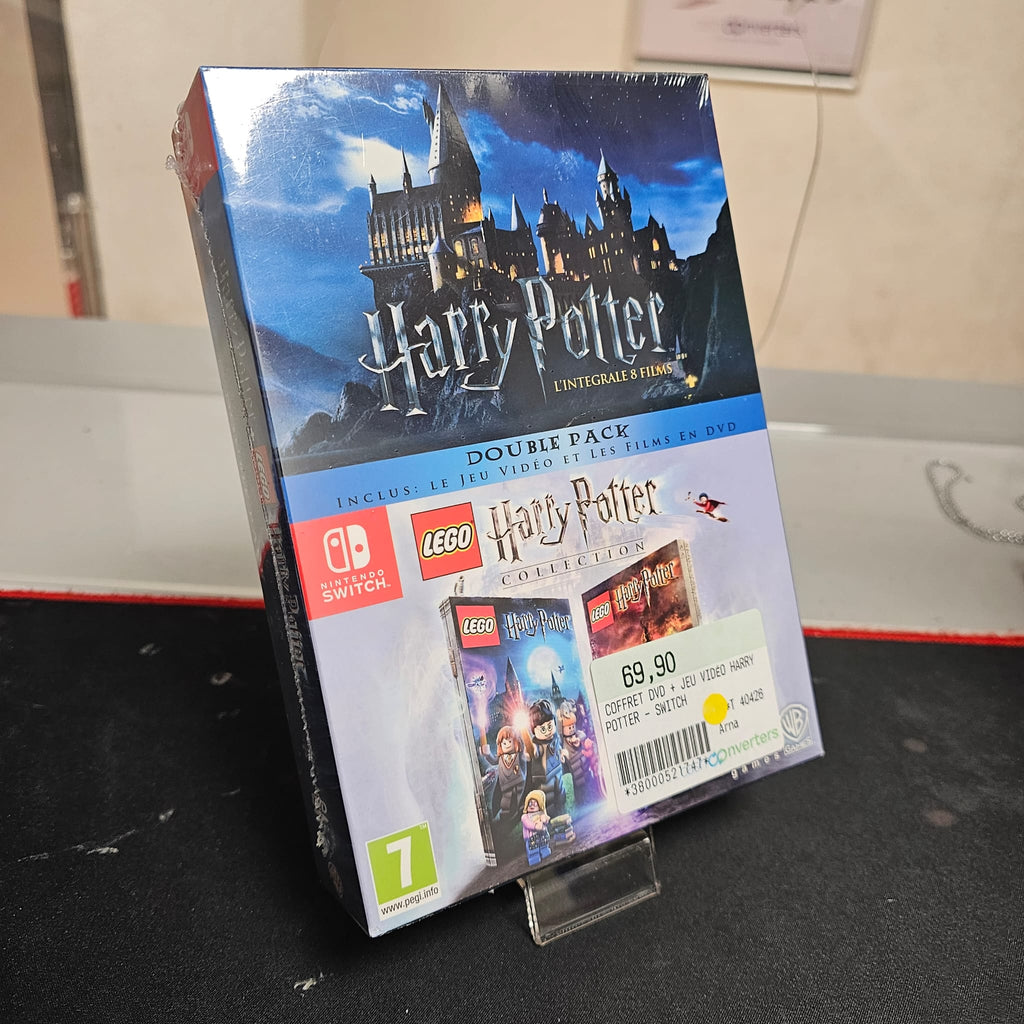 Jeux switch Coffret double pack lego harry Potter collection + l'intégrale des film en DVD - NEUF