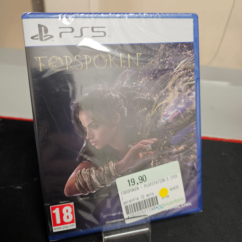 Jeux ps5 Forspoken - NEUF