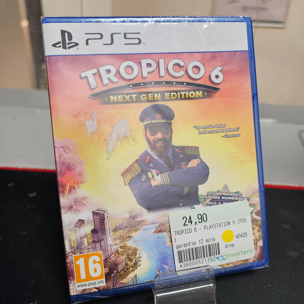 Jeux ps5 Tropico 6 - NEUF