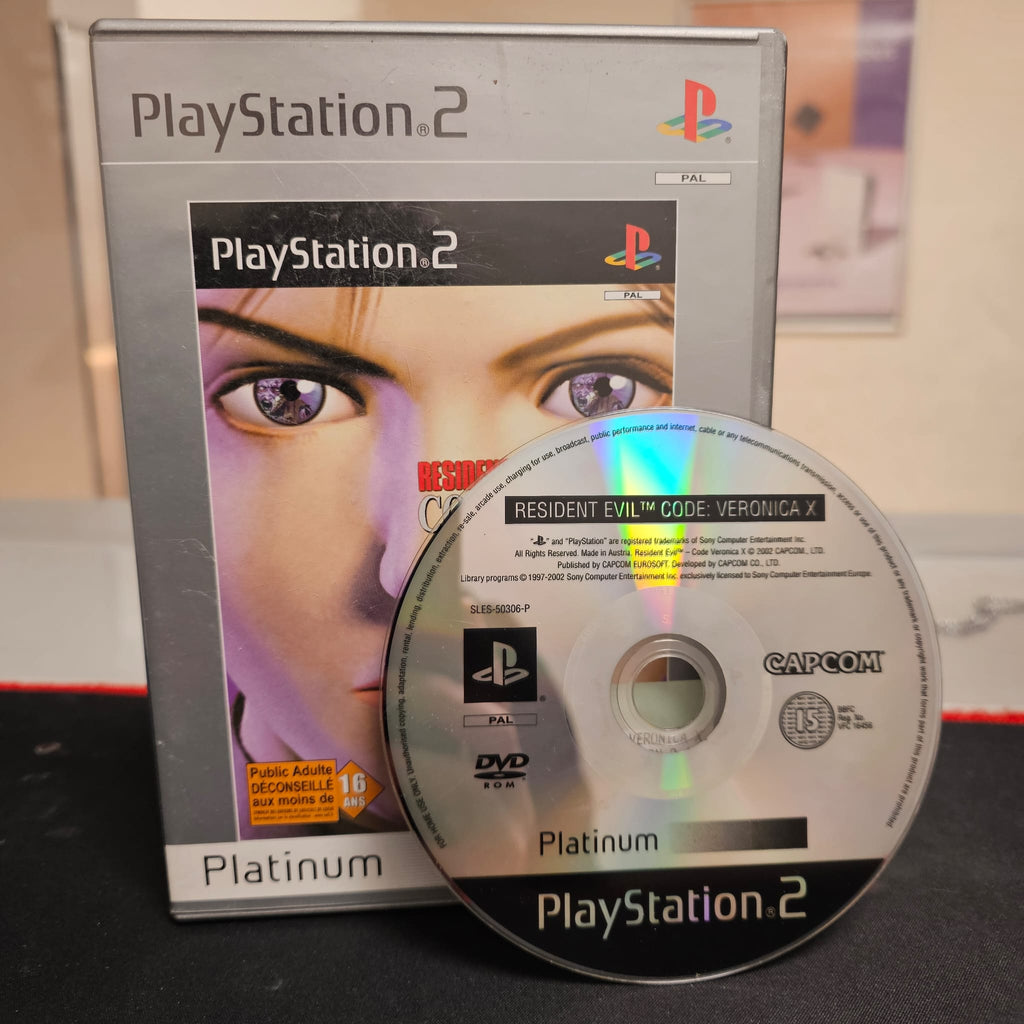 Jeux ps2 Résident evil code veronica X