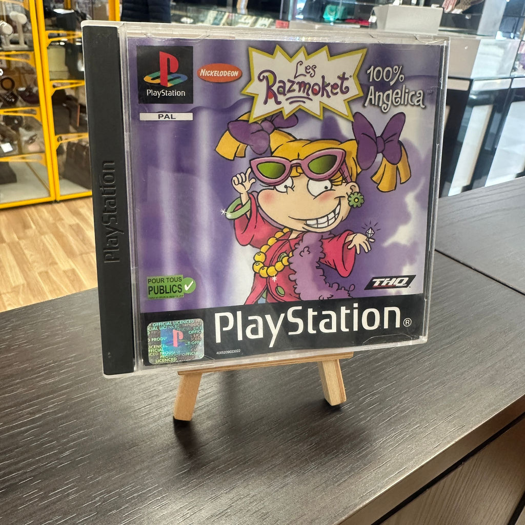 Jeux PS1 - Les Razmoket 100% Angelica,