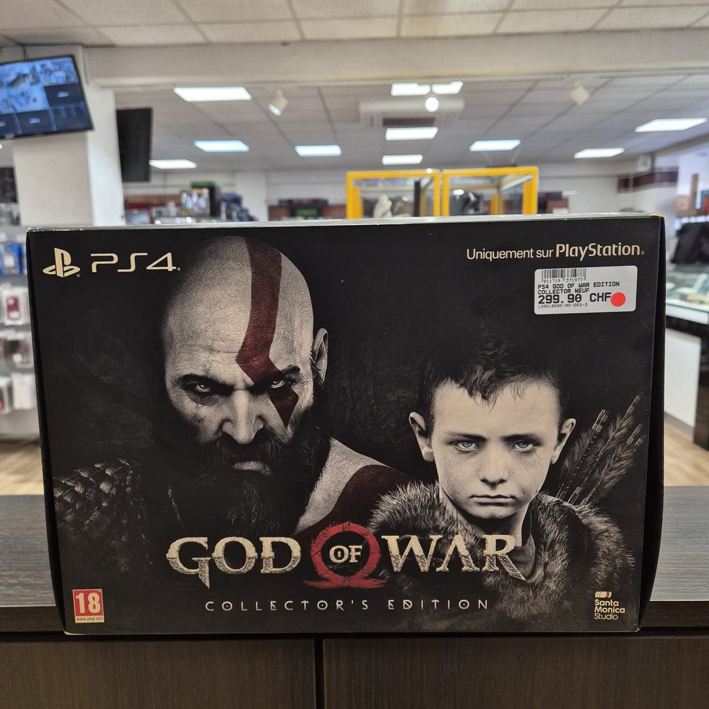 Coffret Jeu PS4 God Of War Collector's Édition - NEUF