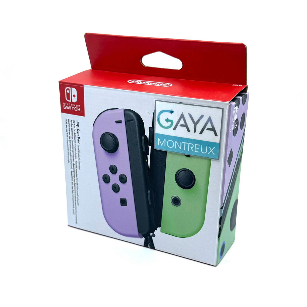 Manette Joy-Con Nintendo Switch Pastel Purple / Patel Green