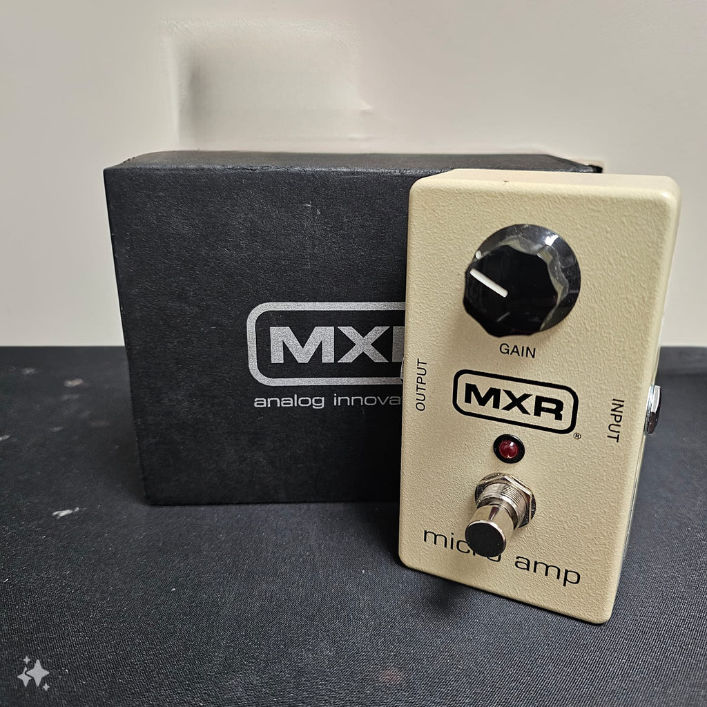 Pédalier effets  Mxr m133 micro amp