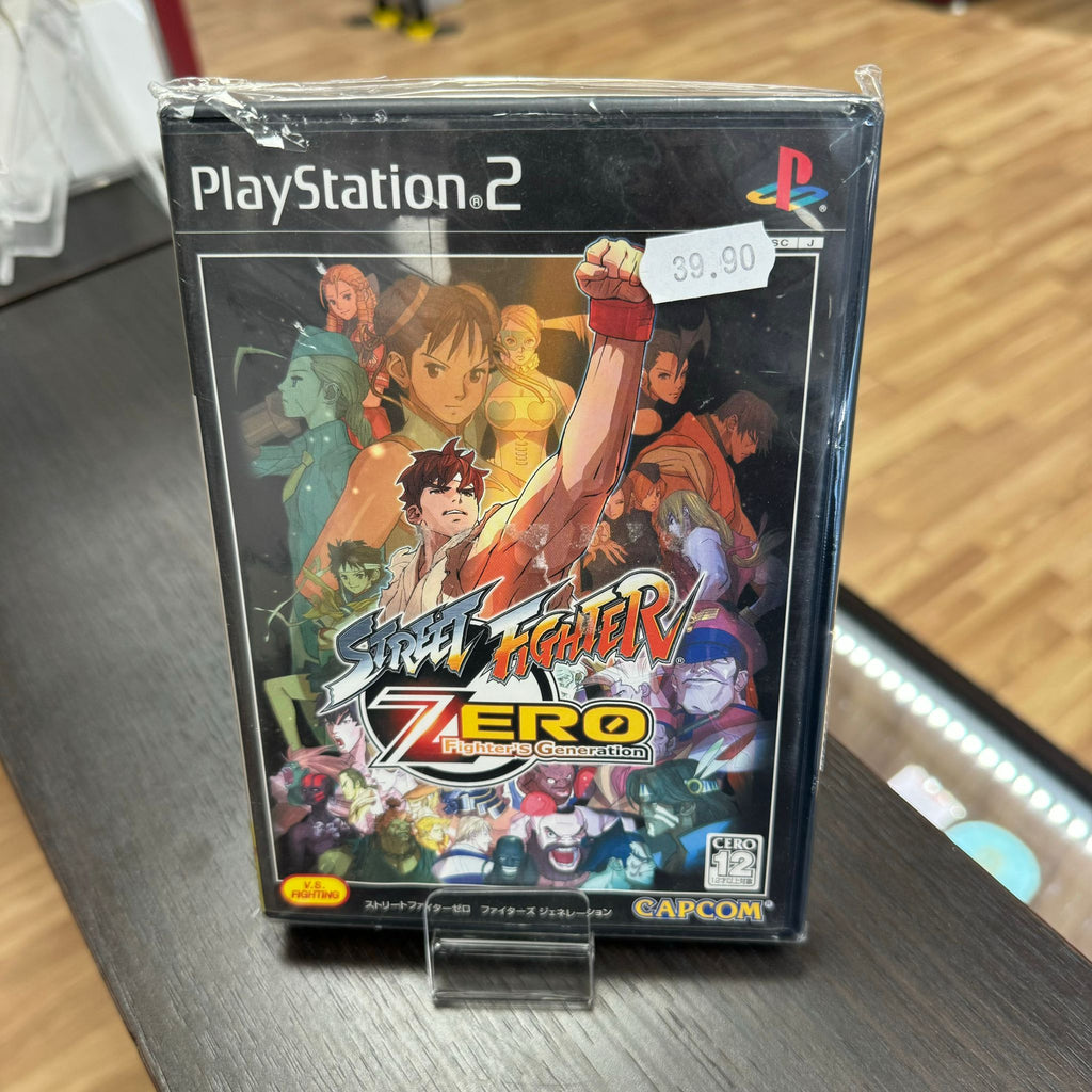 Jeu PS2 Street Fighter Zéro Jap