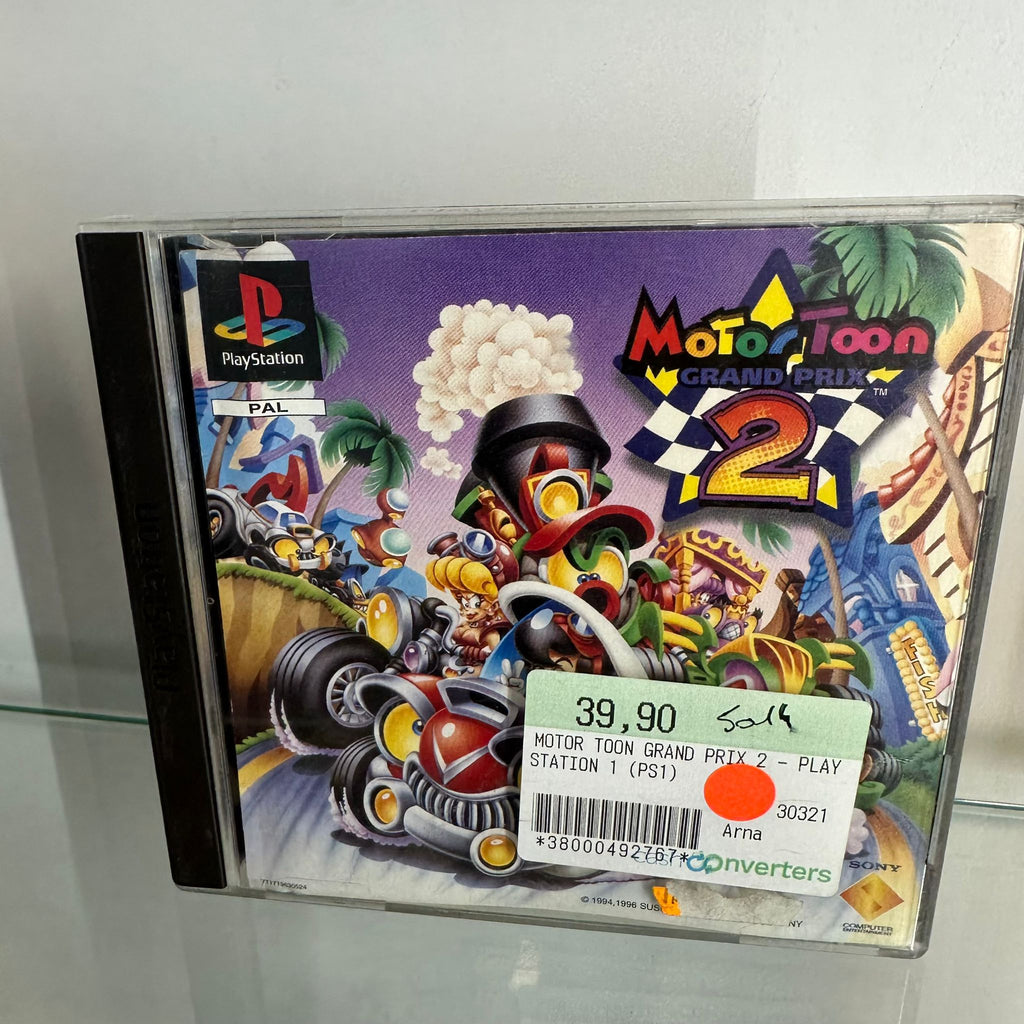 Jeu Ps1 Motor Toon Grand Prix 2