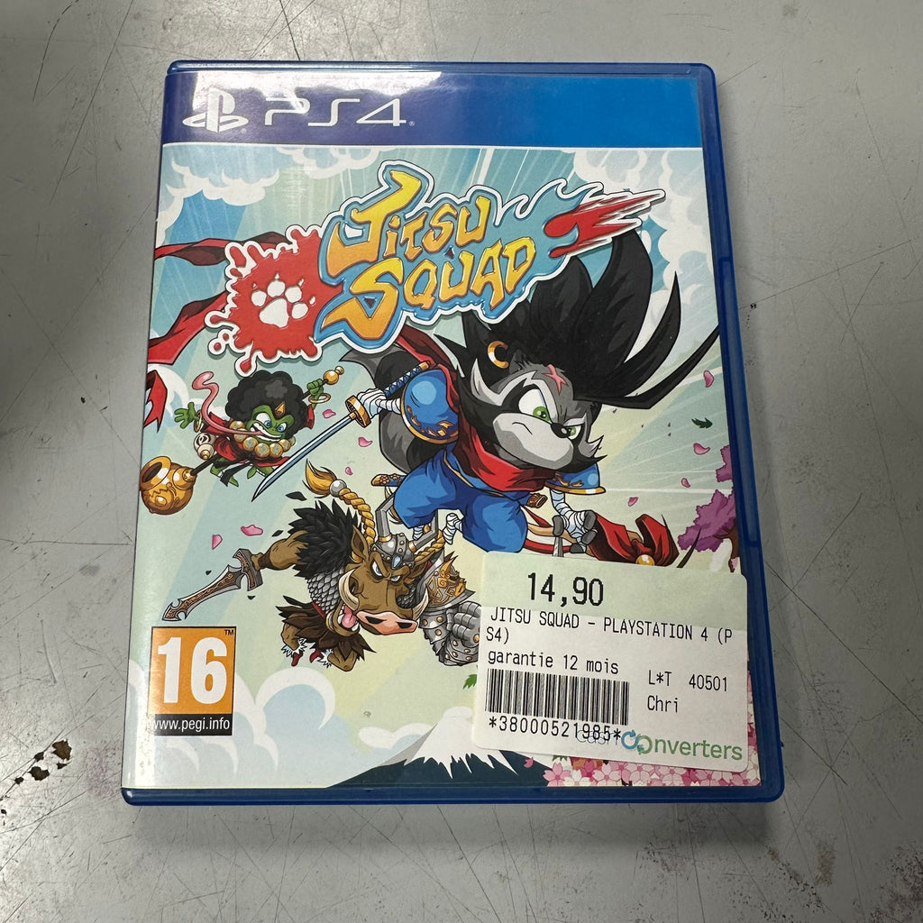 Jeu Ps4 Jitsu squad