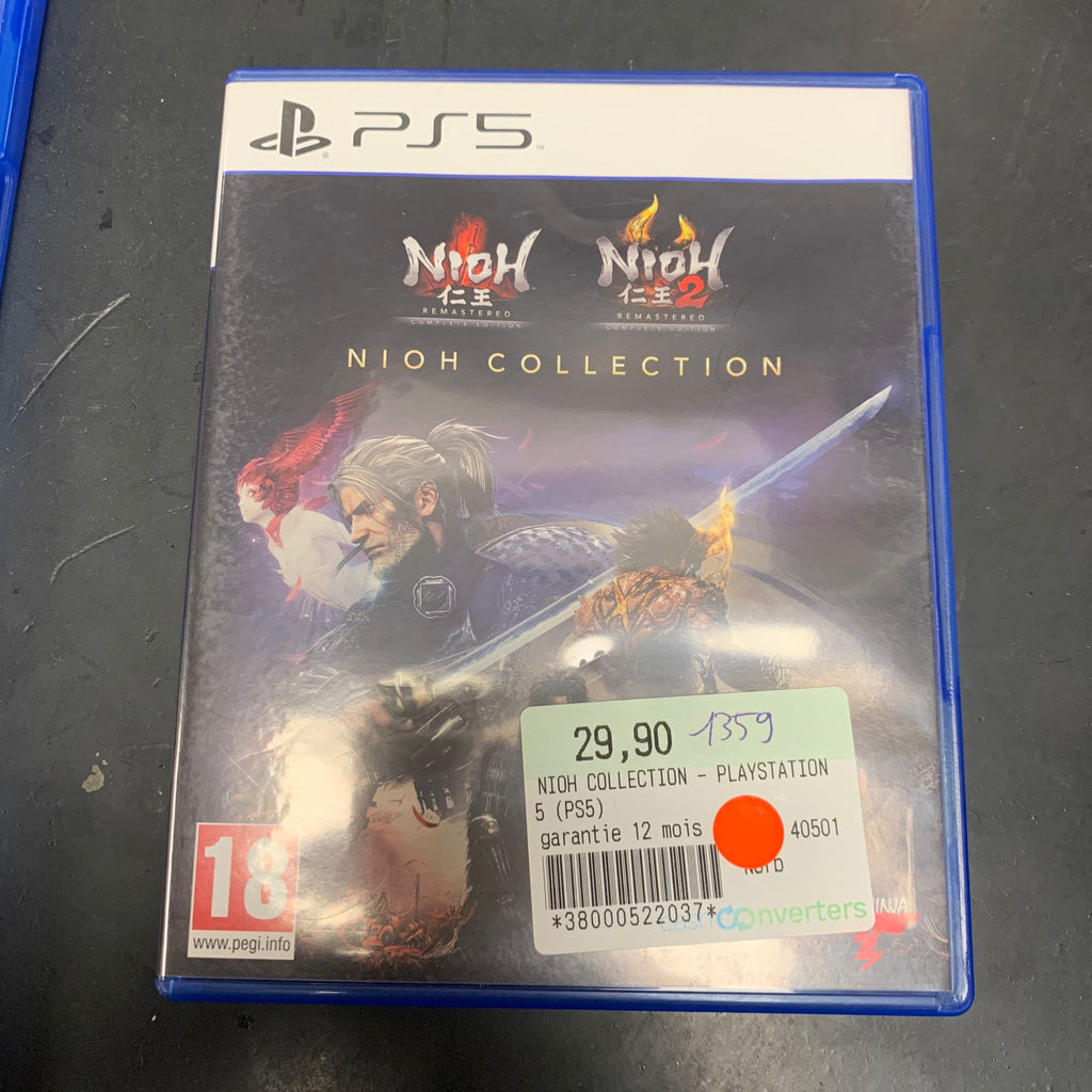 Jeu ps5  Nioh collection