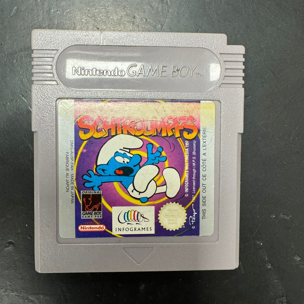 Jeu GameBoy Schtroumpfs