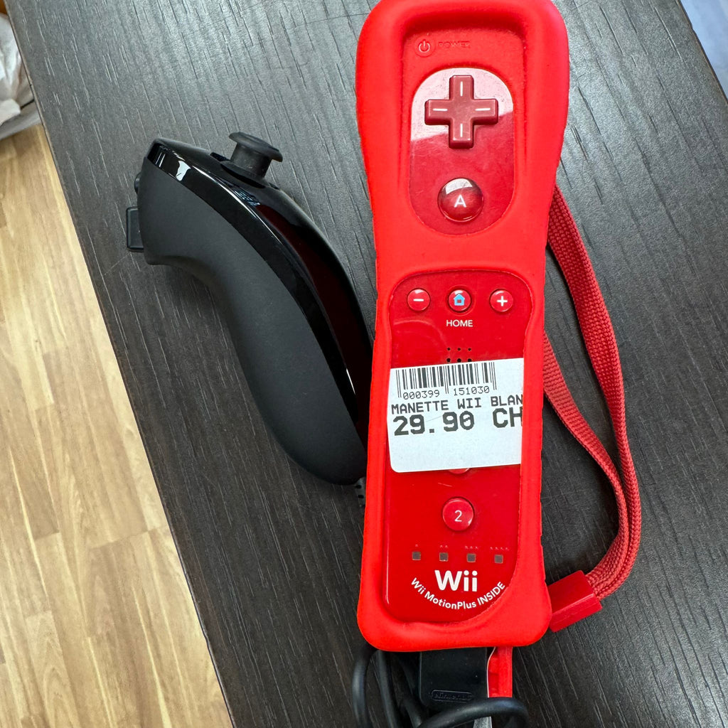 Manette Wii Red + Motion Plus
