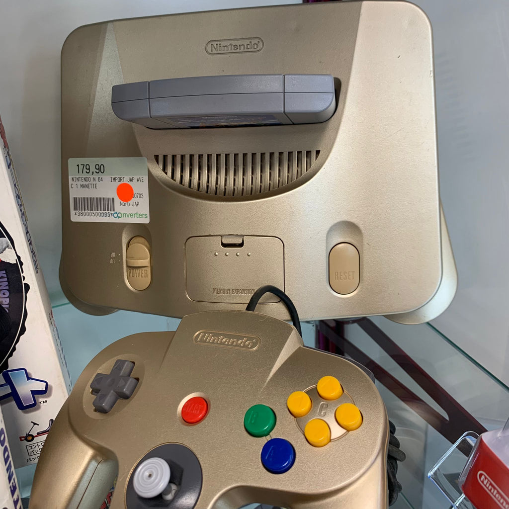 Console Nintendo 64 Import Japonais + 1 manette