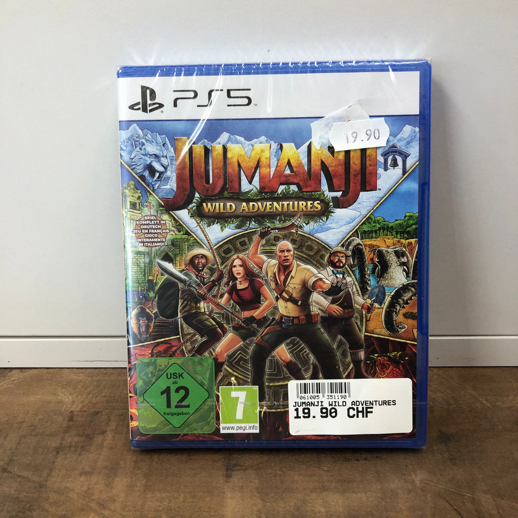 Jeu PS5 - Jumanji Wild Adventures - NEUF