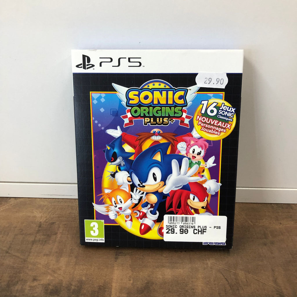 Jeu PS5 - Sonic Origins plus