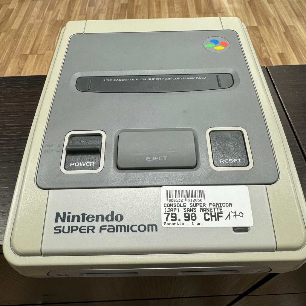 Console SuperFamicom Jap Sans manette