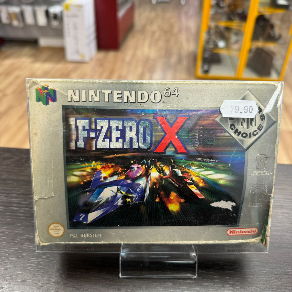 Jeu N64 F-zero X + Boîte + Notice
