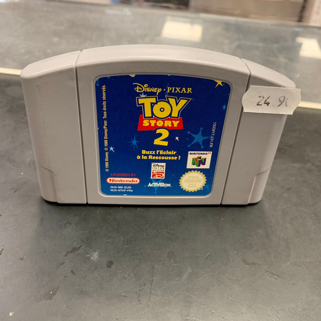 Jeux N64 Toy Story 2 Buzz l’éclair à la rescousse