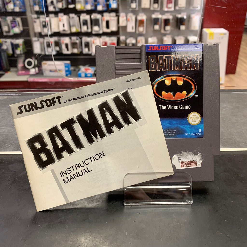 Jeux NES Batman Notice