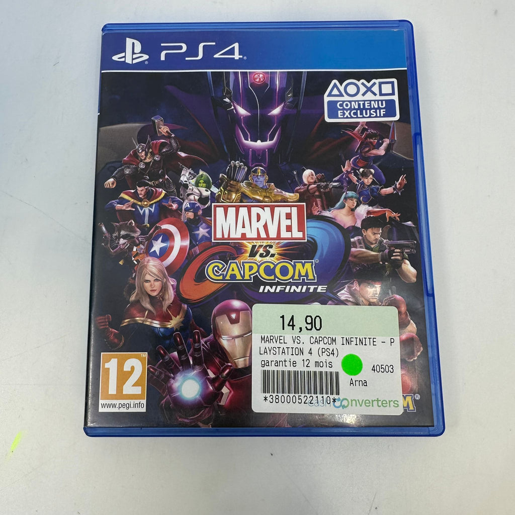 Jeu PS4 Marvel vs capcom infinite