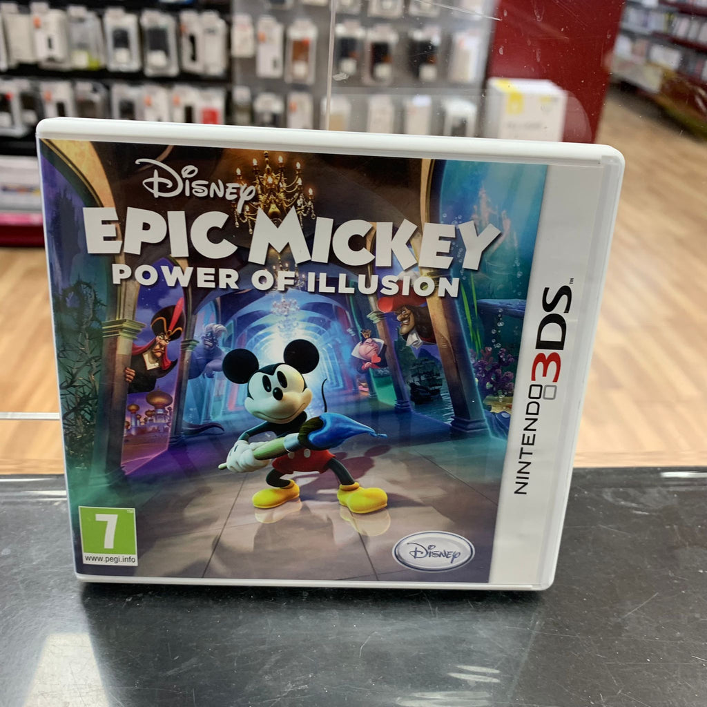Jeux Nintendo 3DS  Disney Epic Mickey Power of Illusion