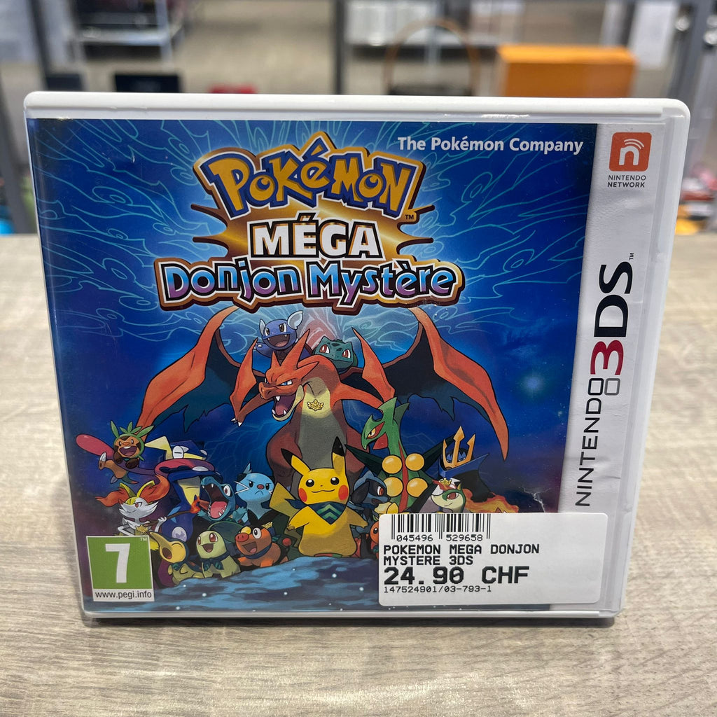 Jeu Nintendo 3DS - Pokémon Méga Donjon Mystère   + boite