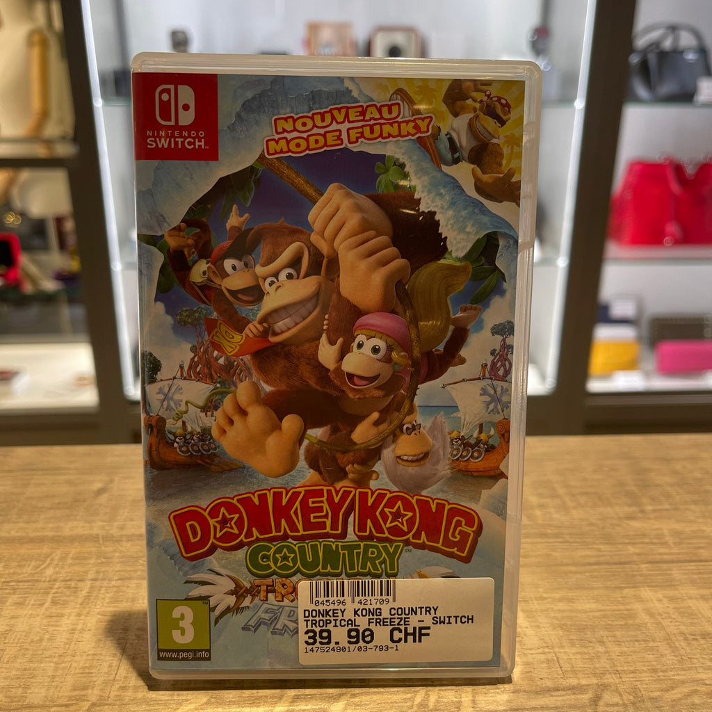 Jeu Nintendo Switch - Donkey Kong Country : Tropical Freeze