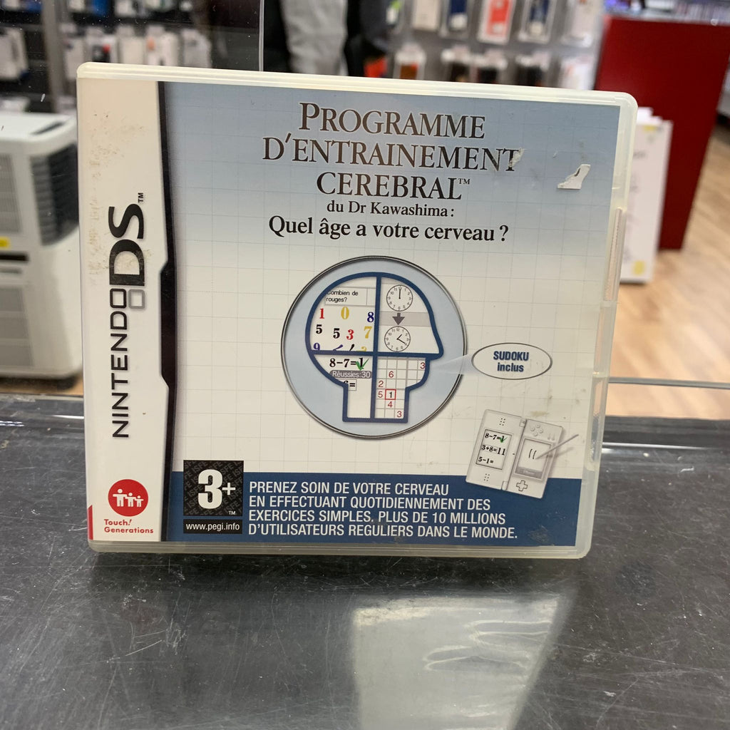 Jeux Nintendo DS Programme d’entraînement cérébral