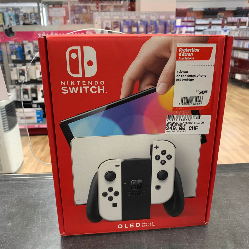 Console Switch Oled blanche
