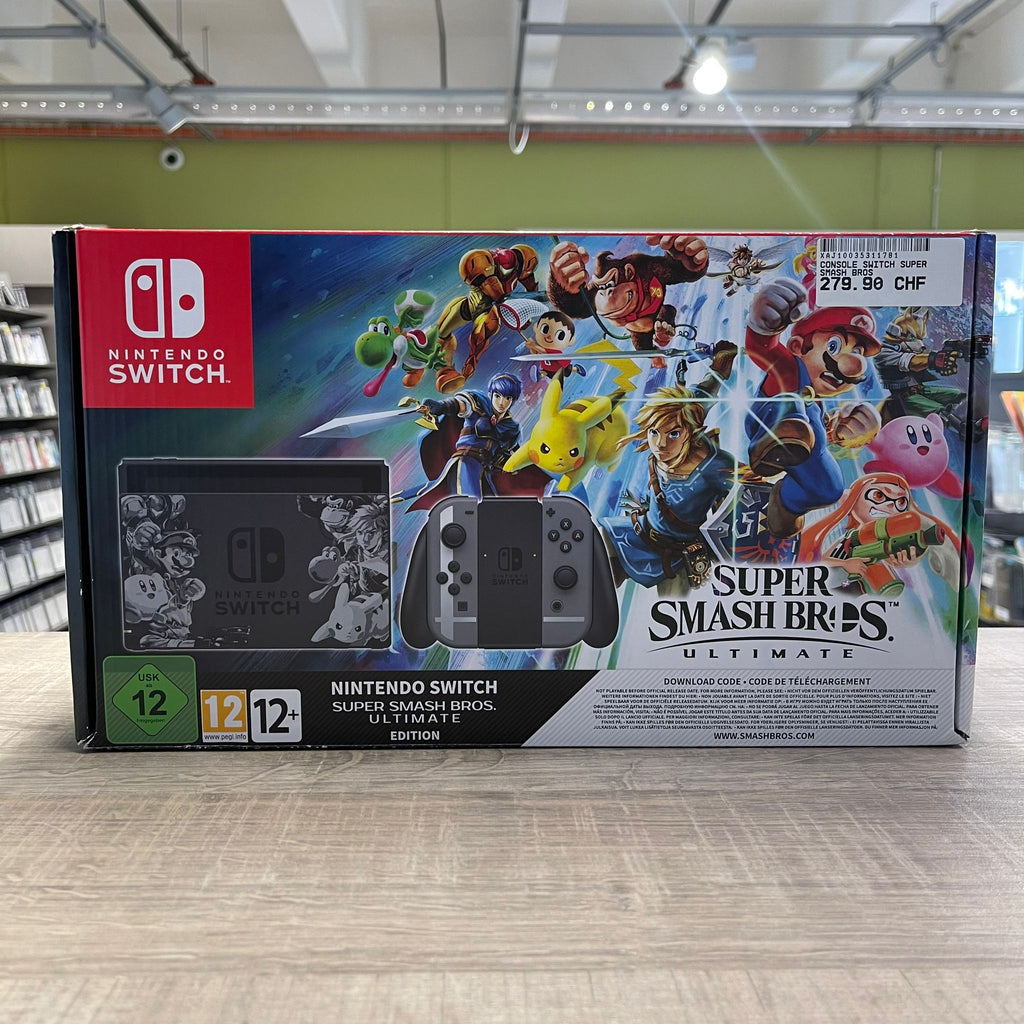 Nintendo Switch  Édition Super Smash Bros  + boîte