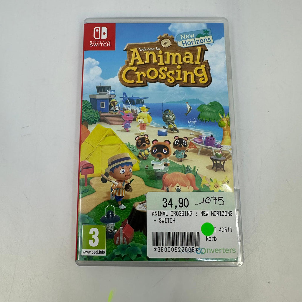 Jeu switch  Animal Crossing : New Horizons